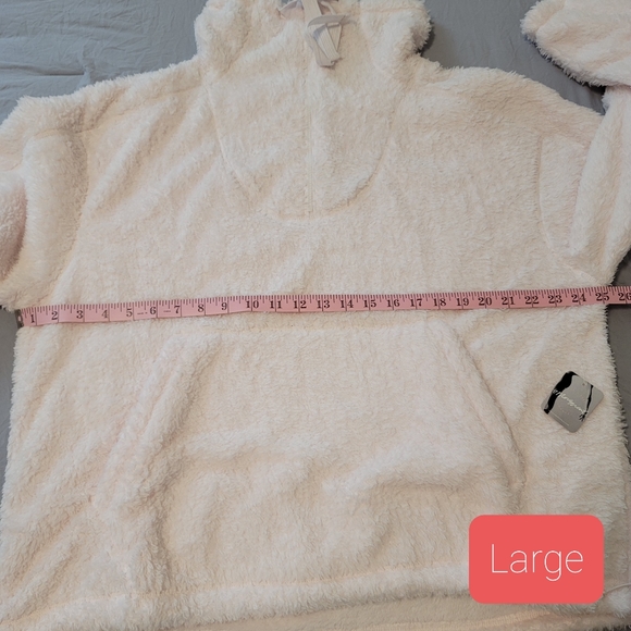 Free People Big Sky Faux Shearling Pullover - Picture 8 of 9